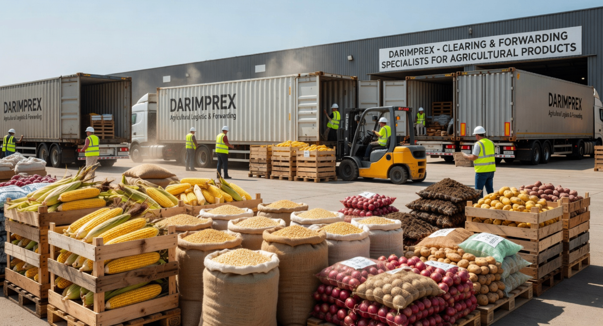 Agricultural cargo loading